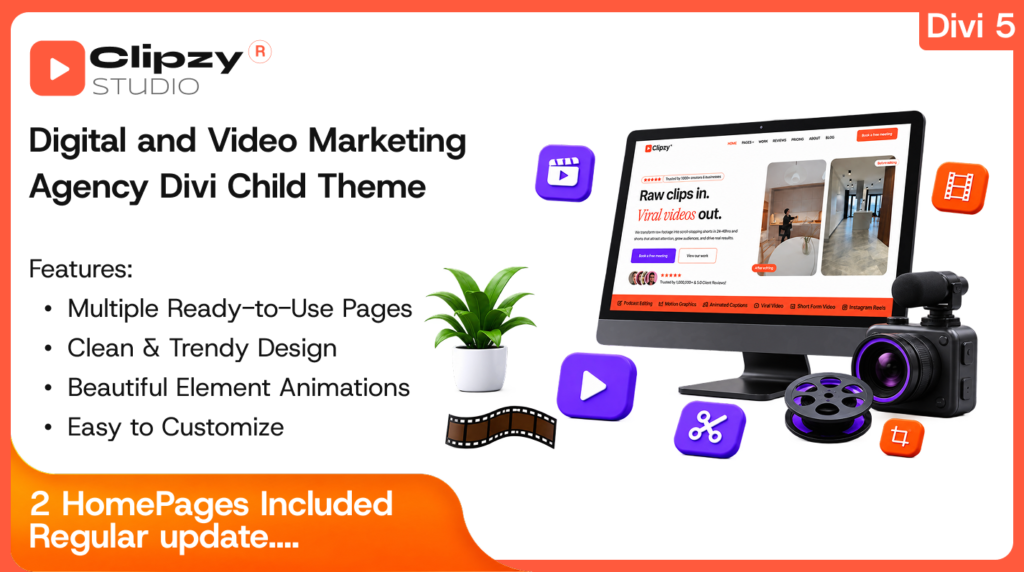 risethemes clipzy studio featured image